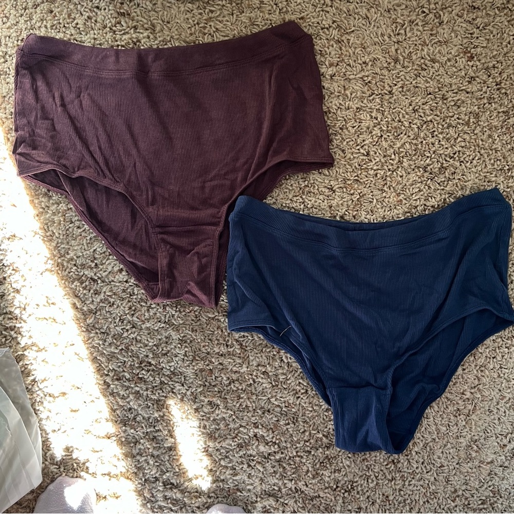 NEW Parade ribbed boy shorts size L